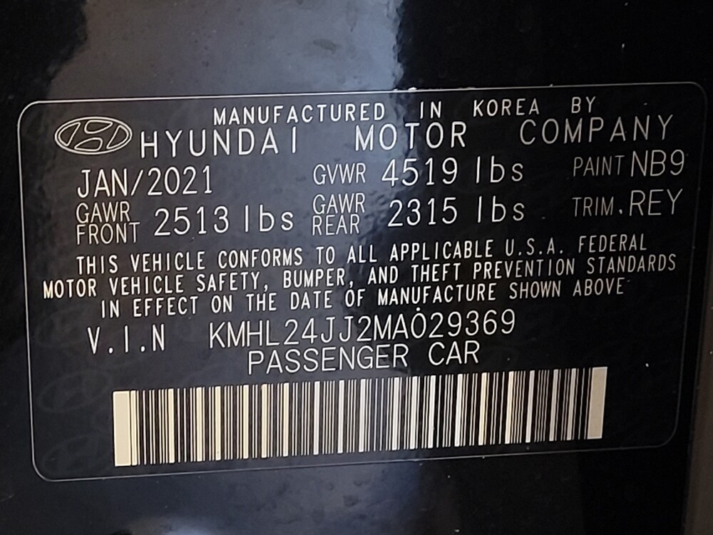 2021 Hyundai Sonata in West Palm Beach, FL 33409 - 18080476 33