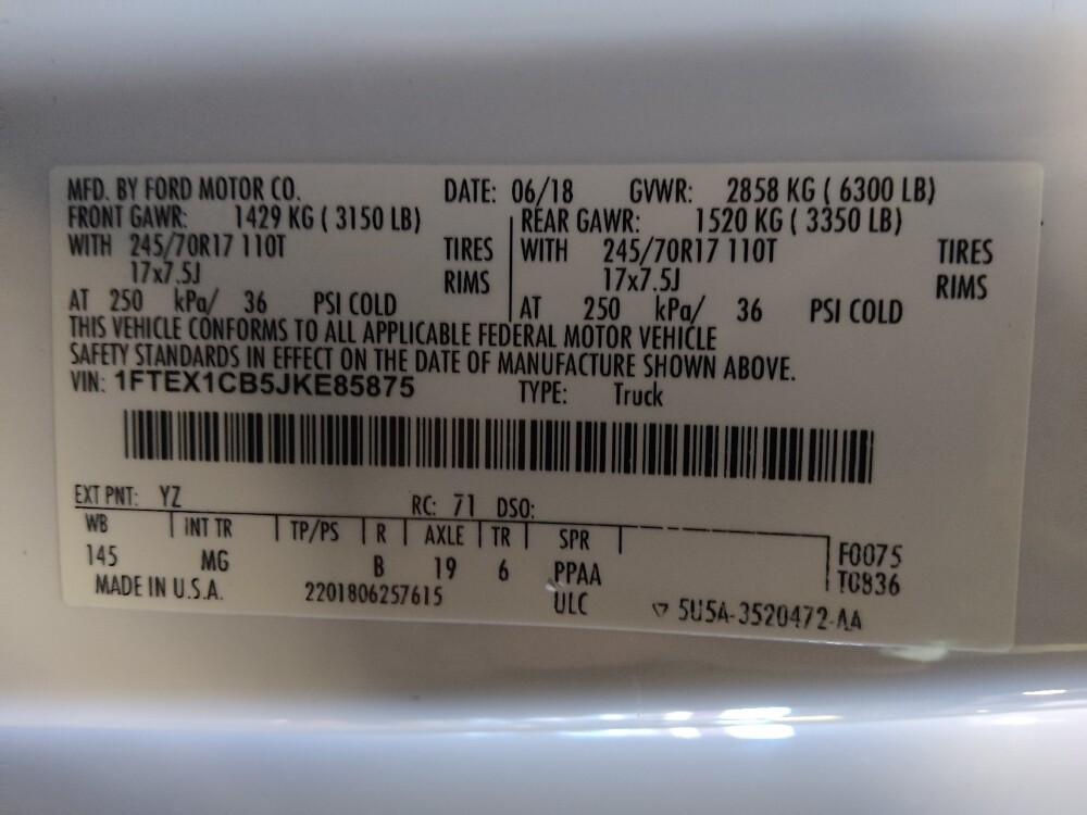 2018 Ford F150 in Savannah, GA 31419 - 18080486 33