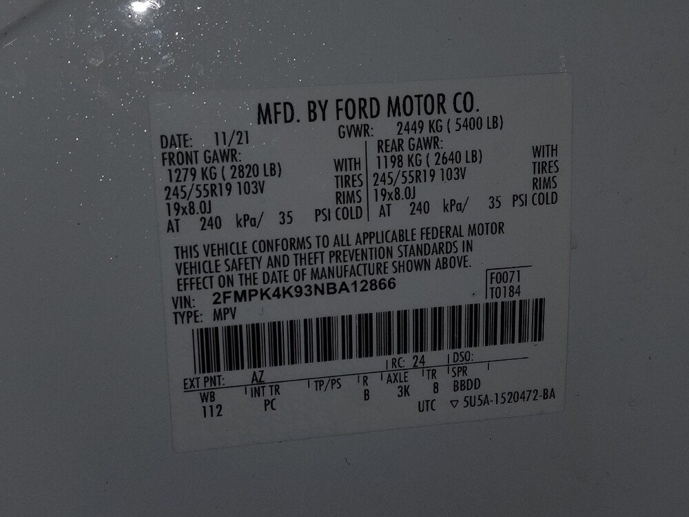 2022 Ford Edge in Albany, GA 31705 - 18080487 33