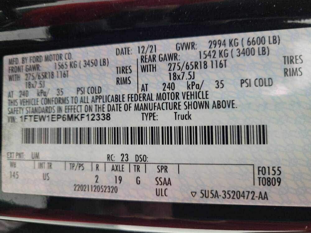 2021 Ford F150 in Antioch, TN 37013 - 18080530 33