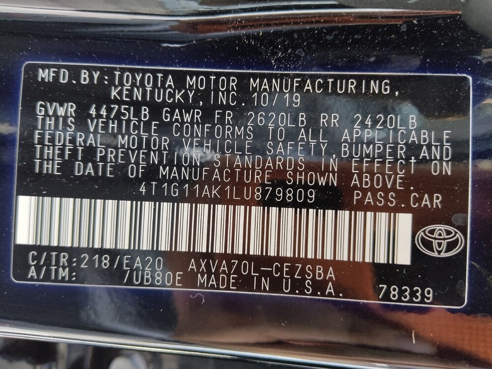 2020 Toyota Camry in Houston, TX 77060 - 18080545 33