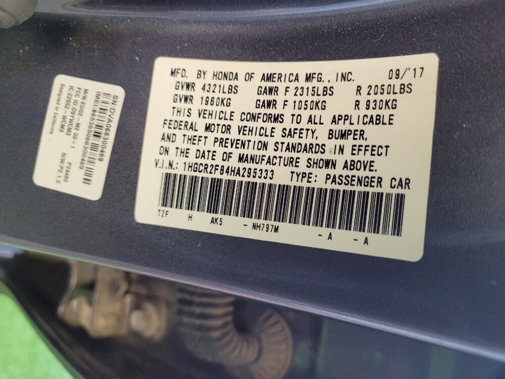 2017 Honda Accord in Maple Heights, OH 44137 - 18080553 33