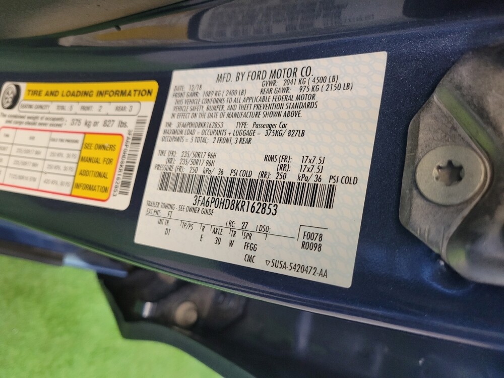 2019 Ford Fusion in Miamisburg, OH 45342 - 18080564 33