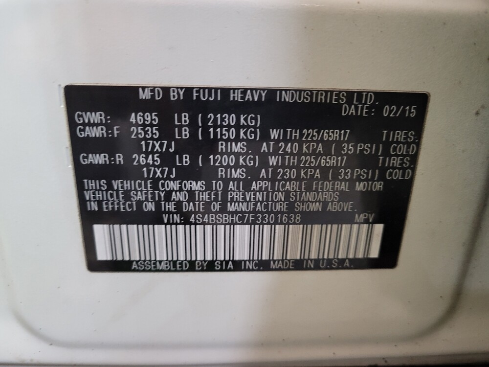 2015 Subaru Outback in Cincinnati, OH 45255 - 18080575 33