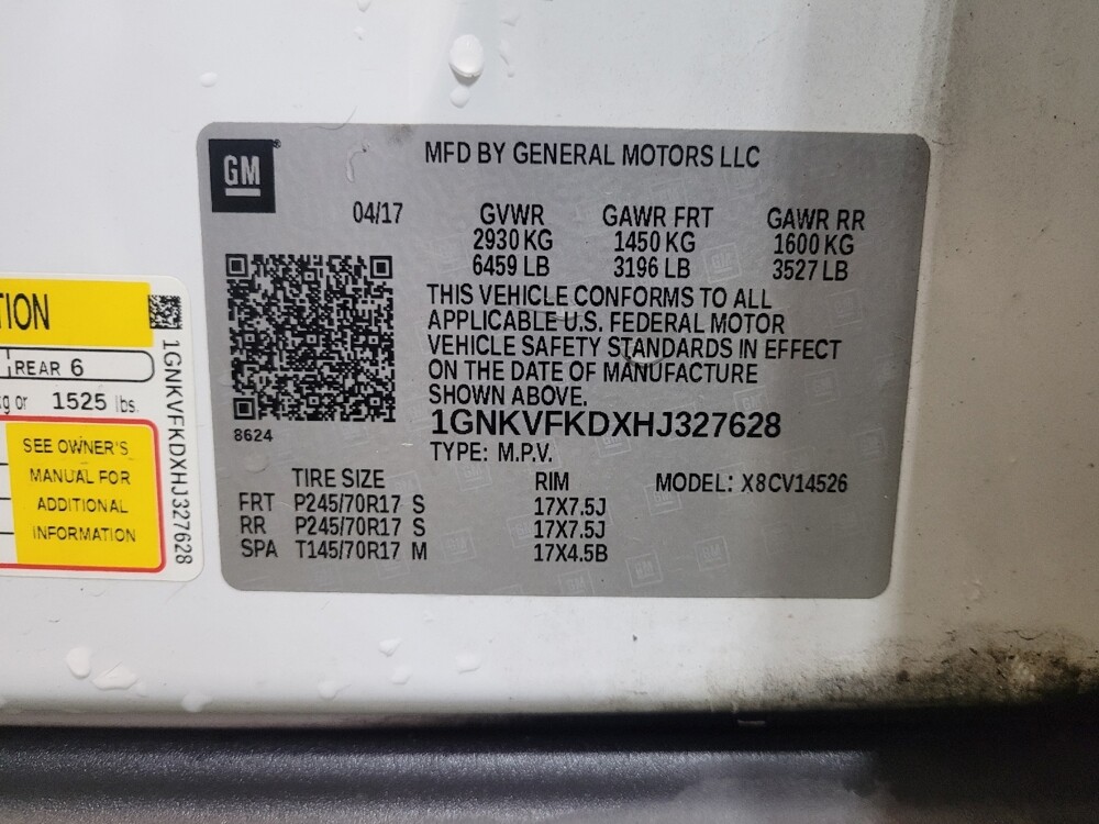 2017 Chevrolet Traverse in Louisville, KY 40258 - 18080580 33