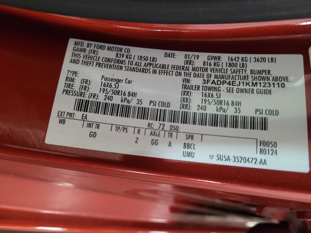 2019 Ford Fiesta in Lubbock, TX 79424 - 18080624 33