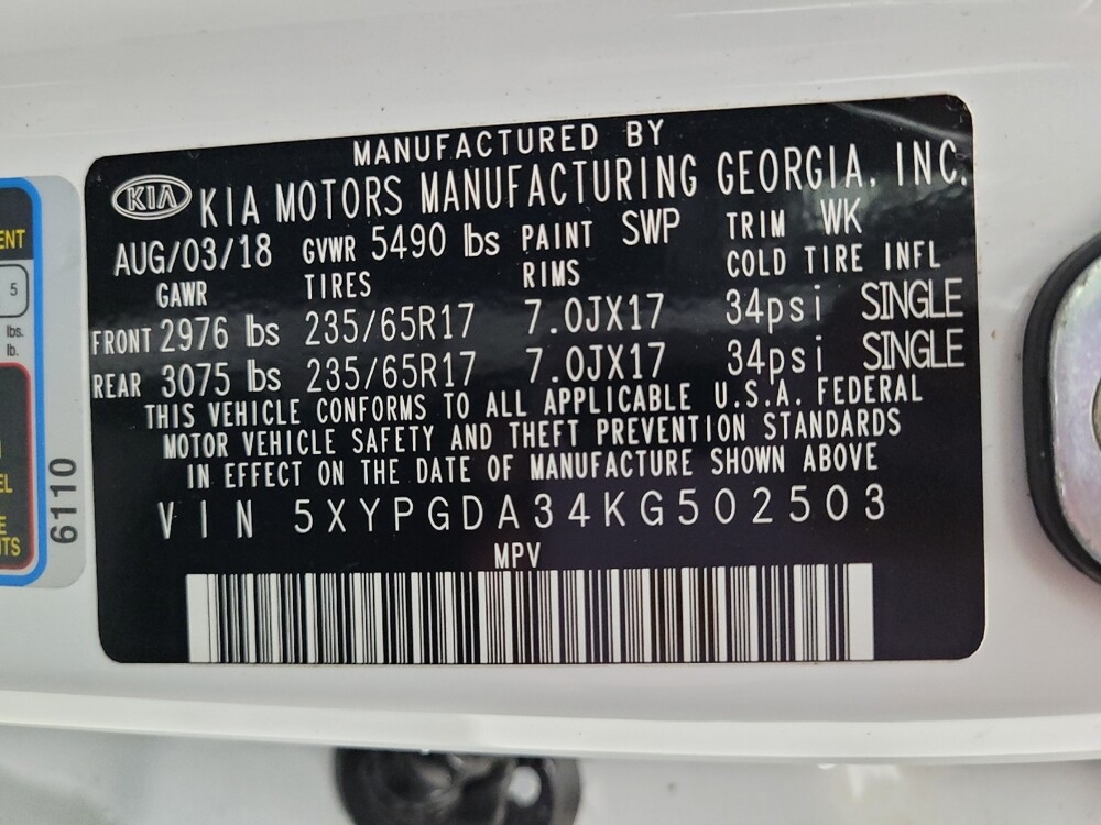 2019 Kia Sorento in Charlotte, NC 28273 - 18080633 33