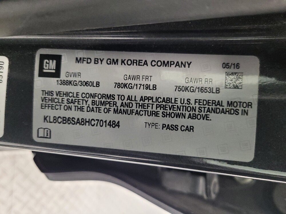 2017 Chevrolet Spark in Las Vegas, NV 89102 - 18080657 33