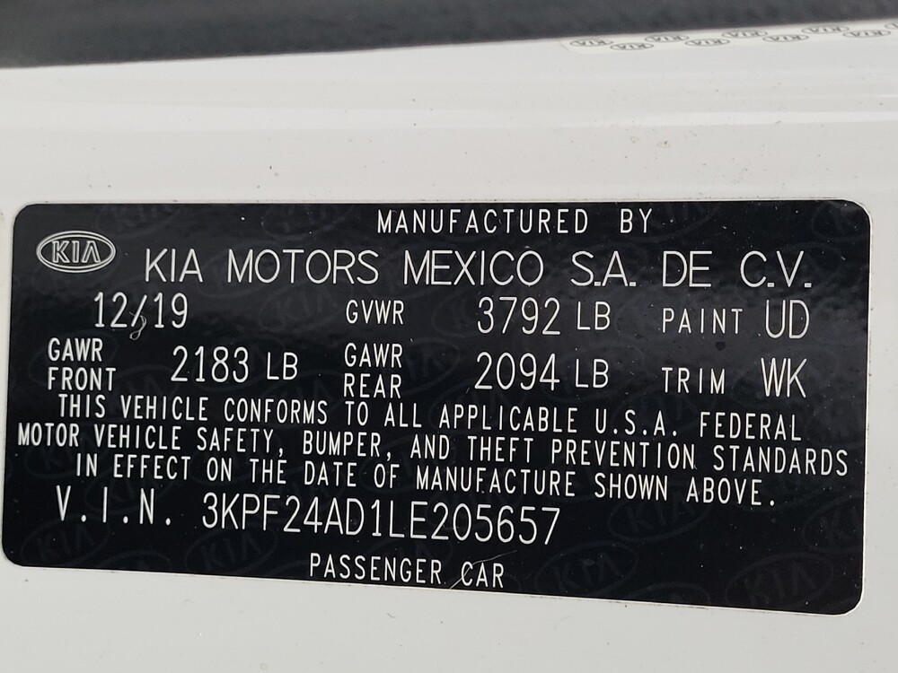 2020 Kia Forte in Jacksonville, FL 32210 - 18080708 33