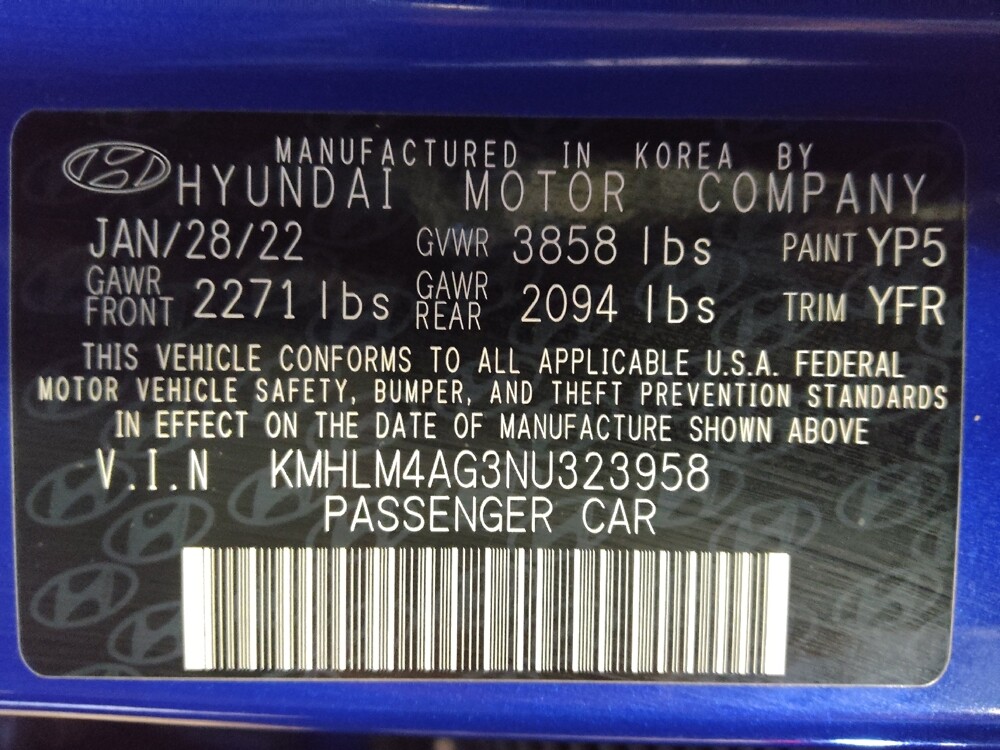 2022 Hyundai Elantra in Jacksonville, FL 32210 - 18080709 33