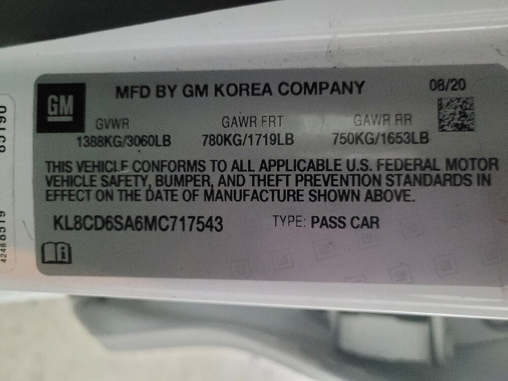 2021 Chevrolet Spark in Birmingham, AL 35215 - 18080768 33