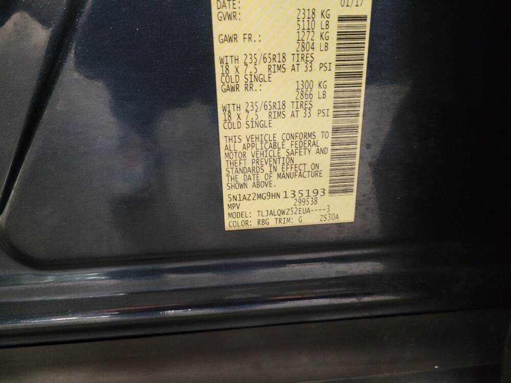 2017 Nissan Murano in Tyler, TX 75701 - 18080770 33