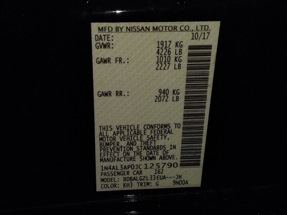 2018 Nissan Altima in West Palm Beach, FL 33409 - 18080806 33