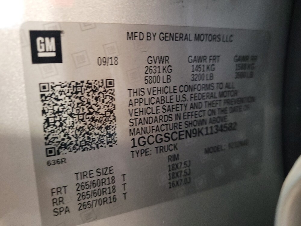 2019 Chevrolet Colorado in Jacksonville, FL 32210 - 18080808 33