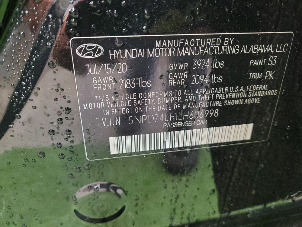 2020 Hyundai Elantra in Maple Heights, OH 44137 - 18080874 33