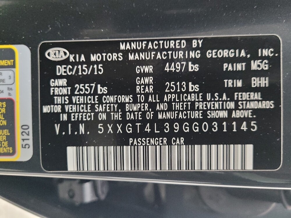 2016 Kia Optima in Indianapolis, IN 46222 - 18080889 33
