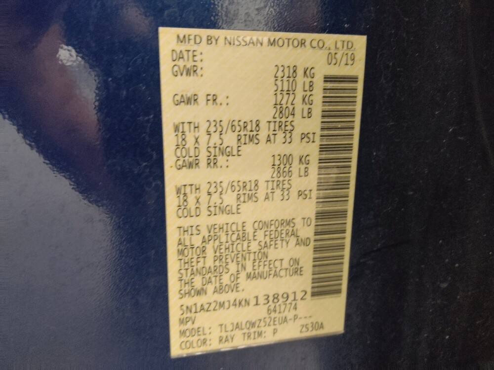 2019 Nissan Murano in Lakewood, CO 80215 - 18080948 33