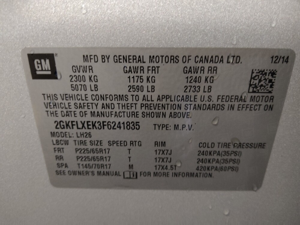 2015 GMC Terrain in Greenville, NC 27834 - 18080959 33