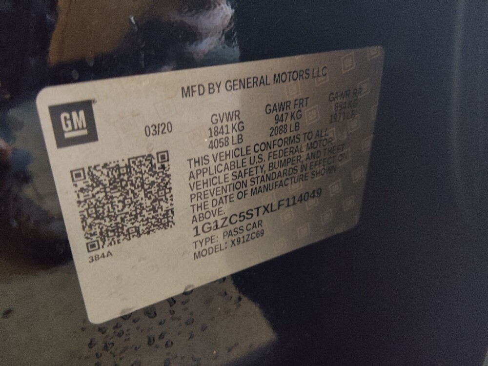 2020 Chevrolet Malibu in Lakeland, FL 33815 - 18080991 33