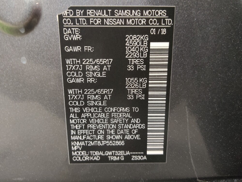 2018 Nissan Rogue in Lakeland, FL 33815 - 18080992 33