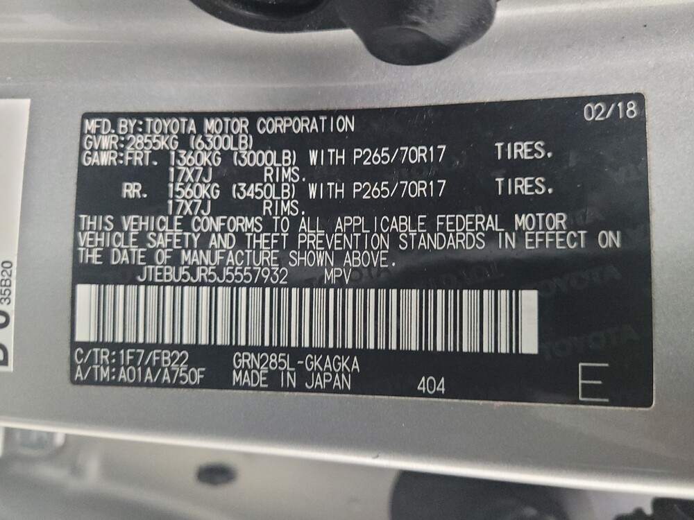 2018 Toyota 4Runner in Eastpointe, MI 48021 - 18080997 33