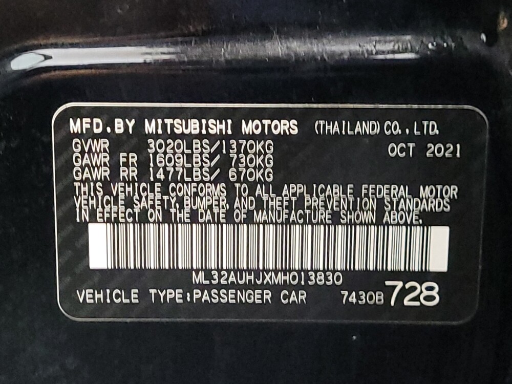 2021 Mitsubishi Mirage in Mesa, AZ 85210 - 18081051 33