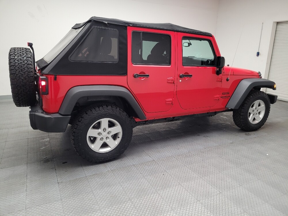 2017 Jeep Wrangler in Riverside, CA 92504 - 18081082 10