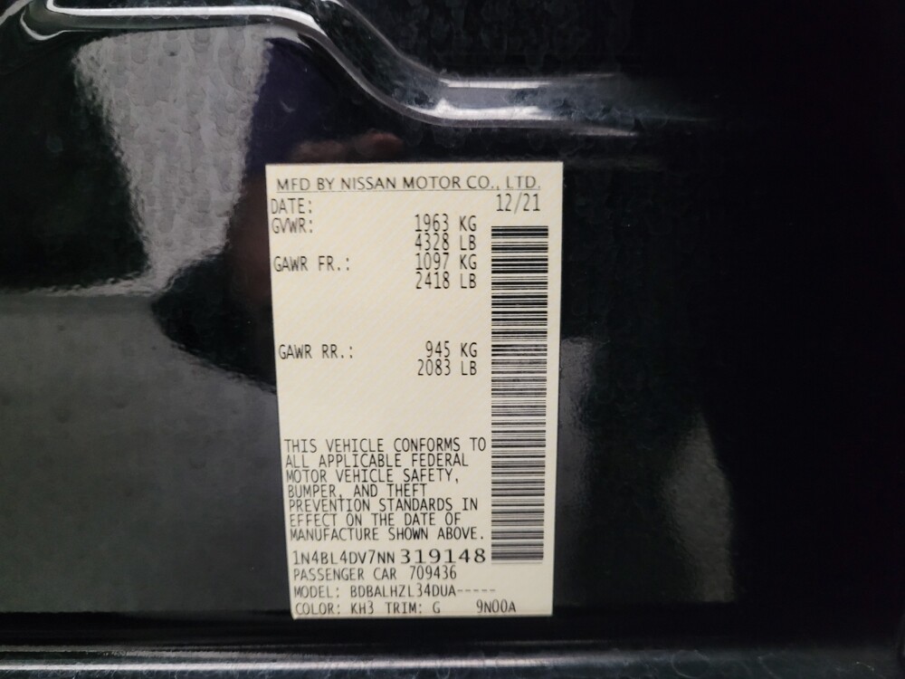 2022 Nissan Altima in Riverside, CA 92504 - 18081090 33