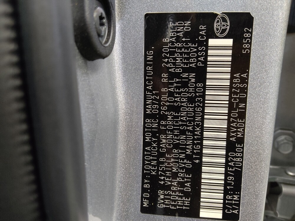 2022 Toyota Camry in Charleston, SC 29414 - 18081142 33