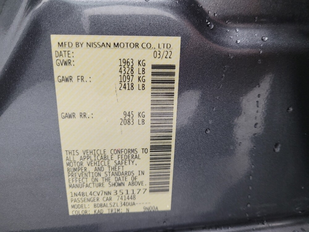 2022 Nissan Altima in Las Vegas, NV 89104 - 18081148 33