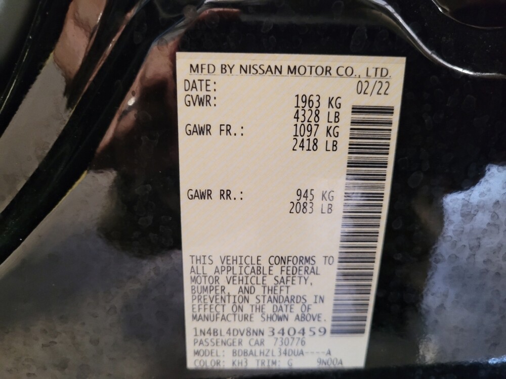 2022 Nissan Altima in Orlando, FL 32808 - 18081152 33