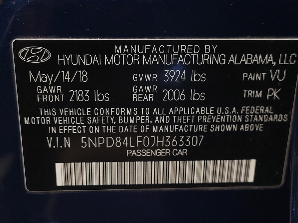 2018 Hyundai Elantra in Pensacola, FL 32505 - 18081154 33