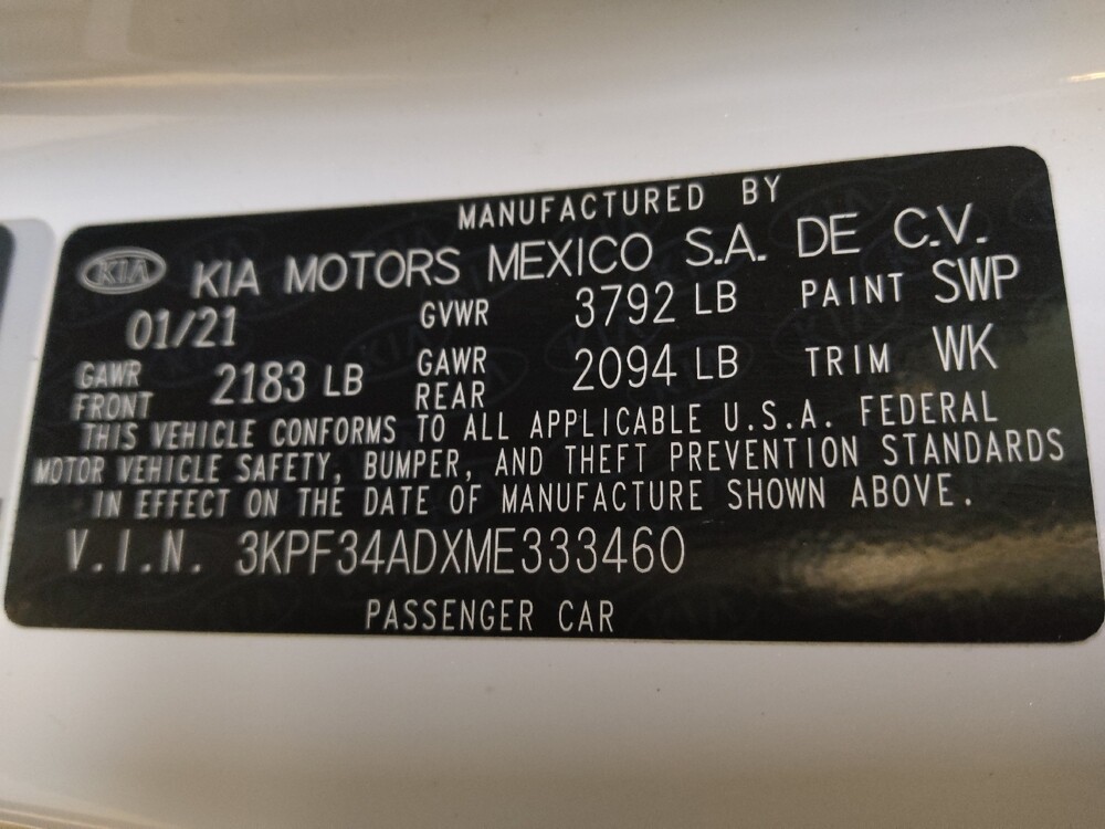 2021 Kia Forte in Gastonia, NC 28056 - 18081162 33