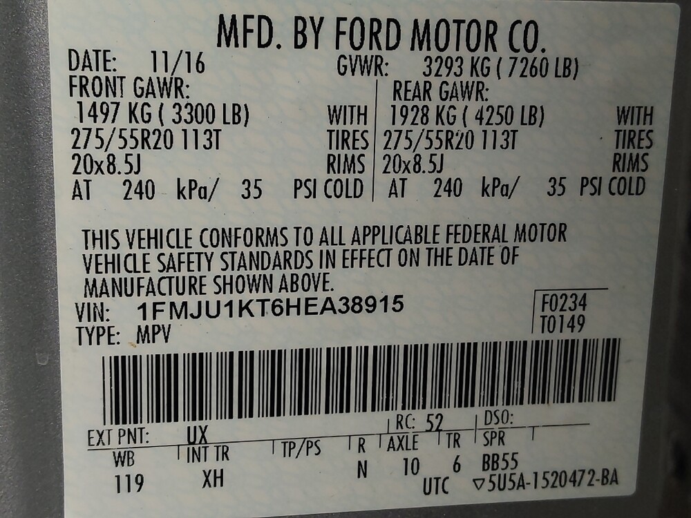 2017 Ford Expedition in Houston, TX 77074 - 18081191 33