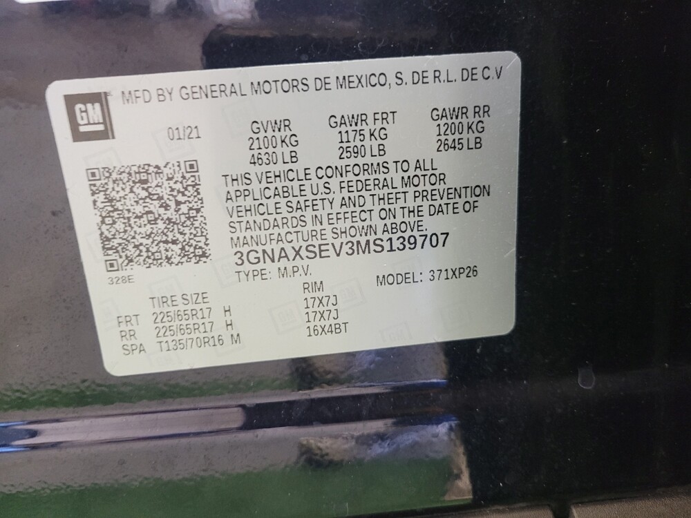 2021 Chevrolet Equinox in Fairfield, OH 45014 - 18081197 33