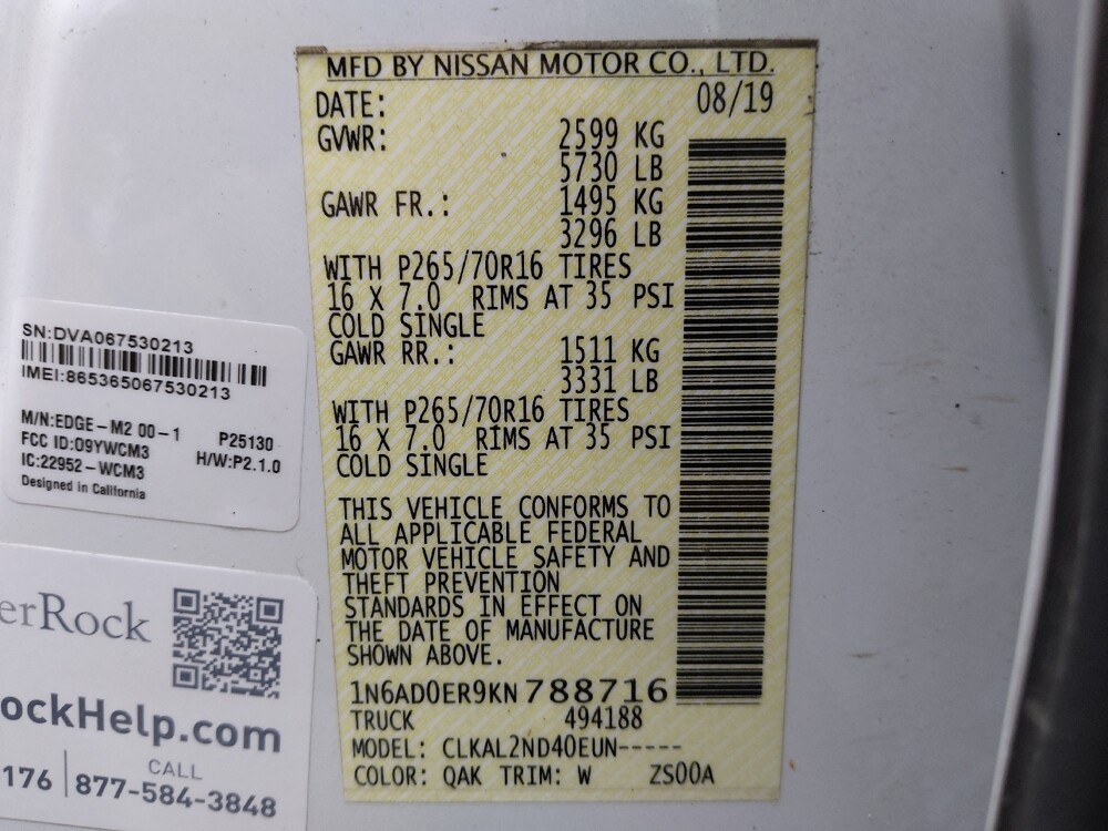 2019 Nissan Frontier in Springfield, MO 65807 - 18081218 33