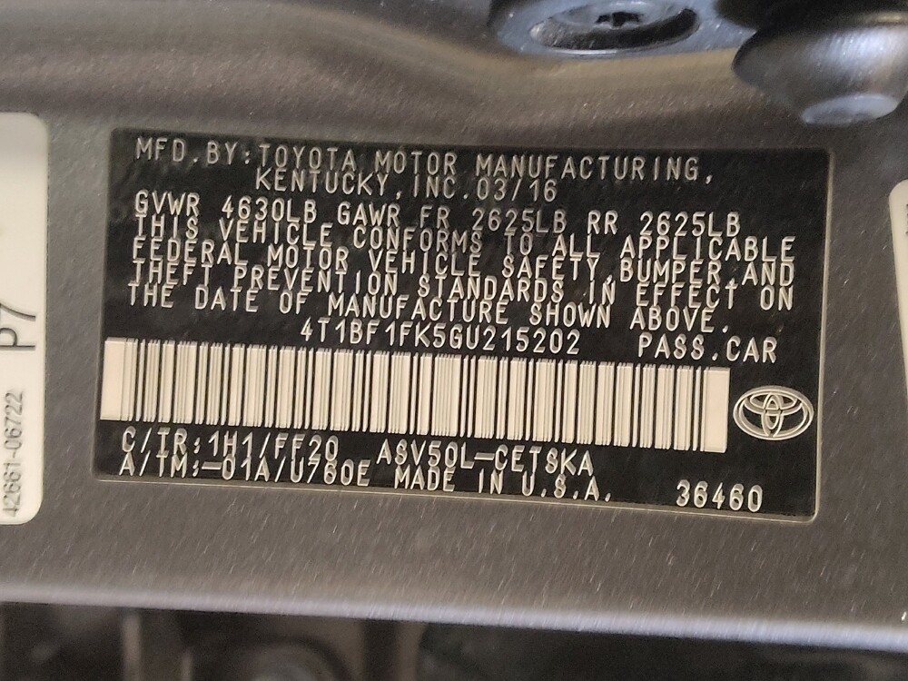 2016 Toyota Camry in Pensacola, FL 32505 - 18081240 33