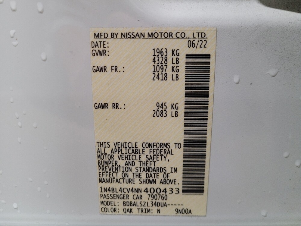 2022 Nissan Altima in Pittsburgh, PA 15237 - 18081249 33