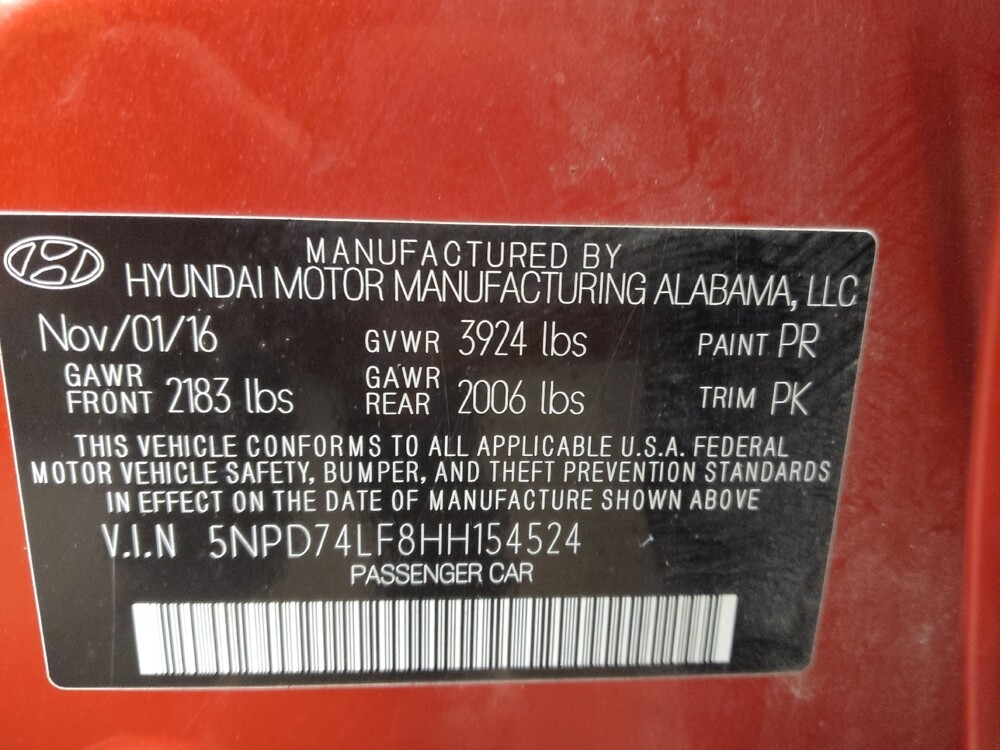 2017 Hyundai Elantra in Chesapeake, VA 23320 - 18081327 33