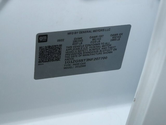 2022 Chevrolet Malibu in Bedford, OH 44146 - 18081405 19