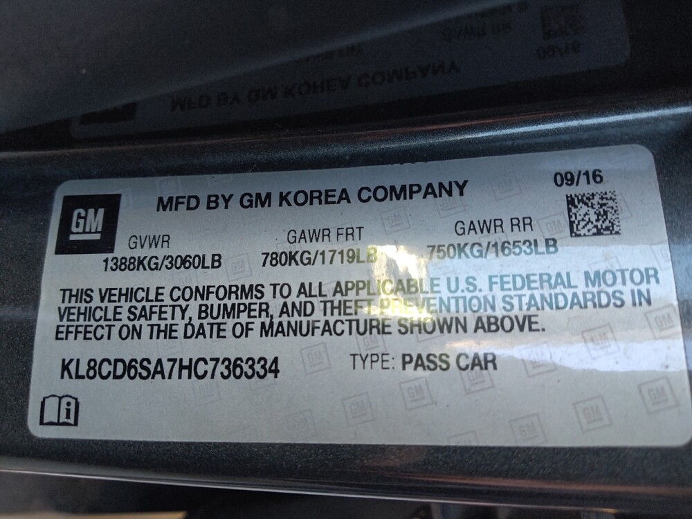 2017 Chevrolet Spark in Chattanooga, TN 37421 - 18081441 33