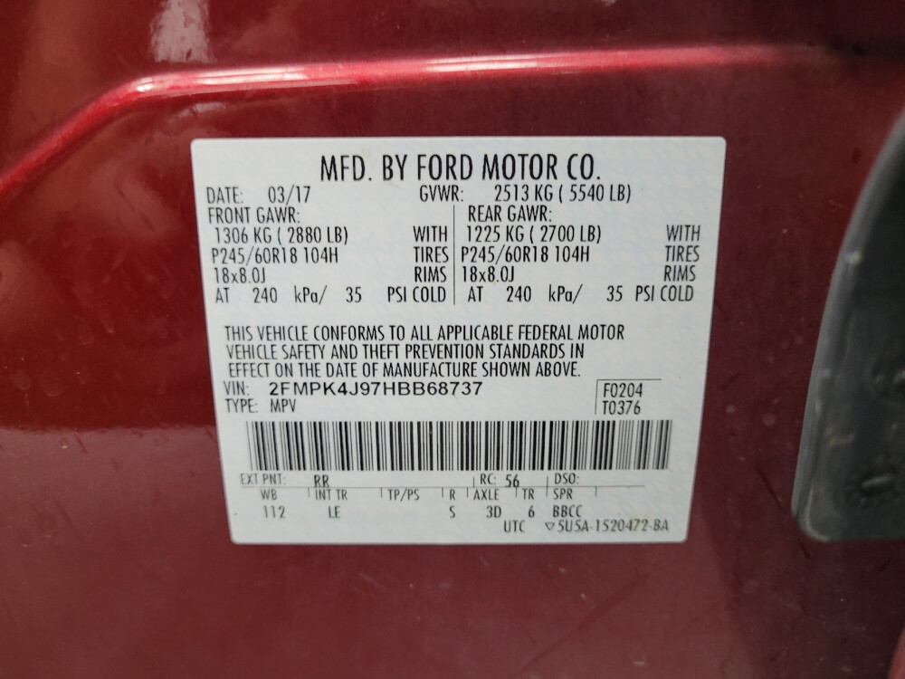 2017 Ford Edge in Reno, NV 89502 - 18081470 33