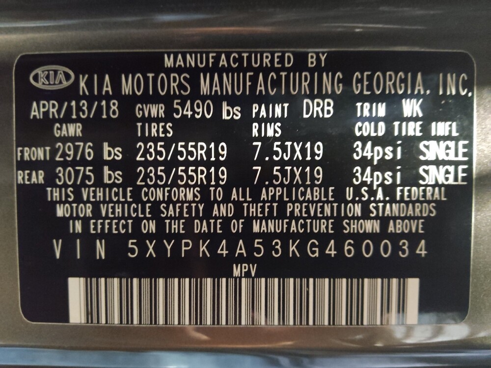 2019 Kia Sorento in Jacksonville, FL 32225 - 18081482 33