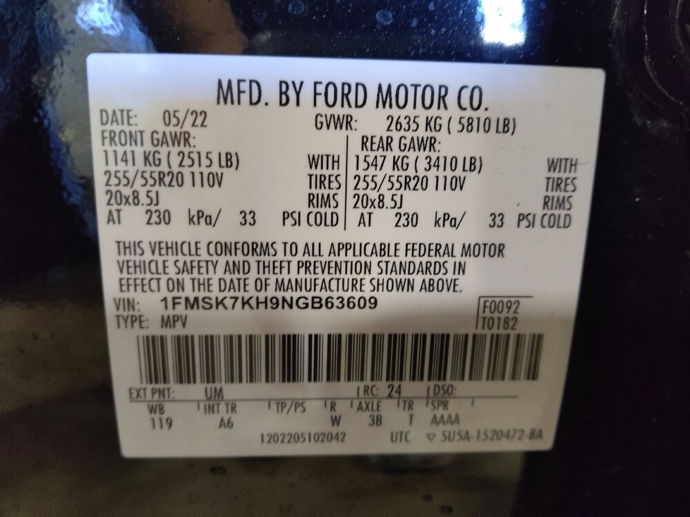 2022 Ford Explorer in Jacksonville, FL 32210 - 18081506 33