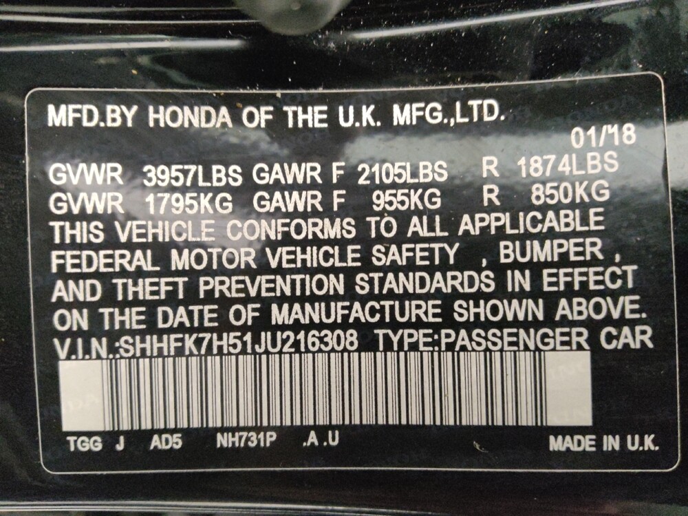 2018 Honda Civic in Houston, TX 77074 - 18081512 33