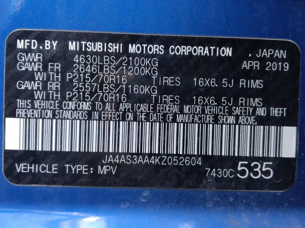 2019 Mitsubishi Eclipse Cross in San Antonio, TX 78238 - 18081518 33