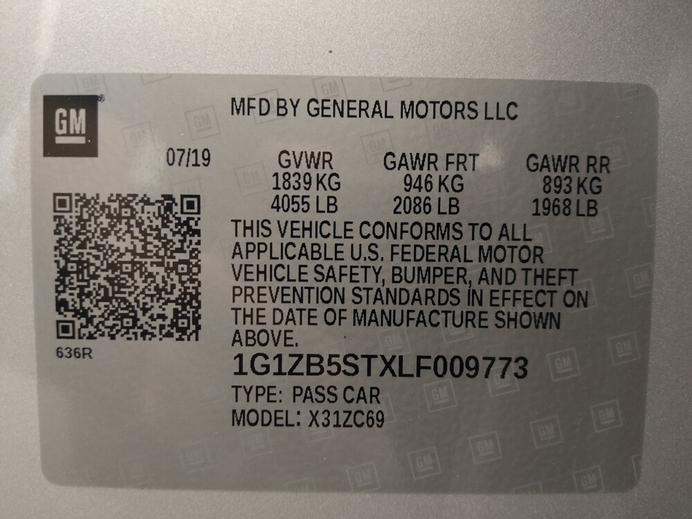 2020 Chevrolet Malibu in San Antonio, TX 78238 - 18081523 33