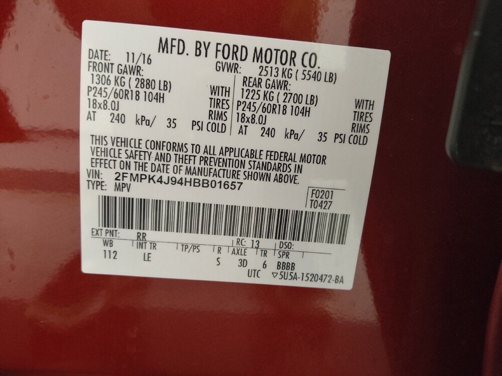 2017 Ford Edge in St. Louis, MO 63125 - 18081528 33