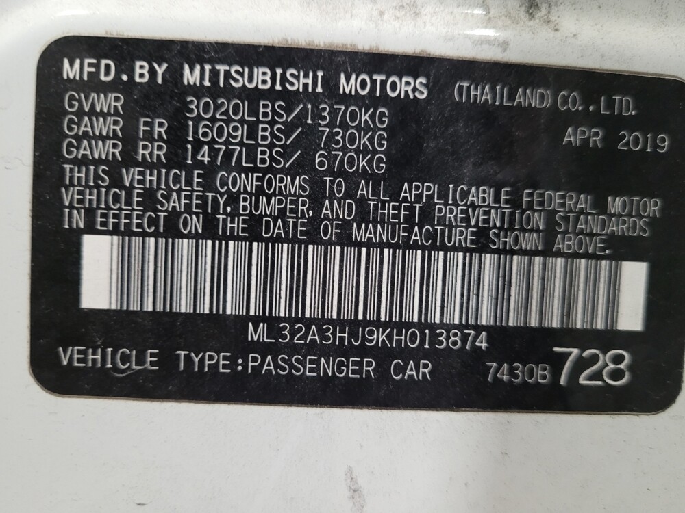 2019 Mitsubishi Mirage in New Castle, DE 19720 - 18081531 33