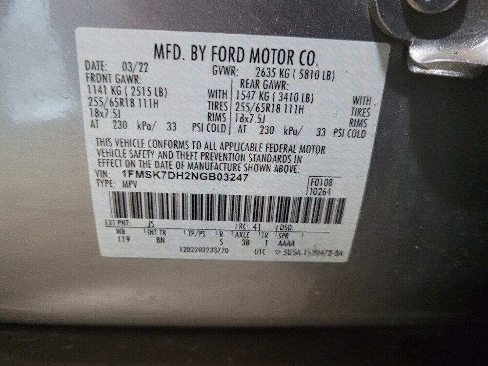 2022 Ford Explorer in Plymouth Meeting, PA 19462 - 18081551 33